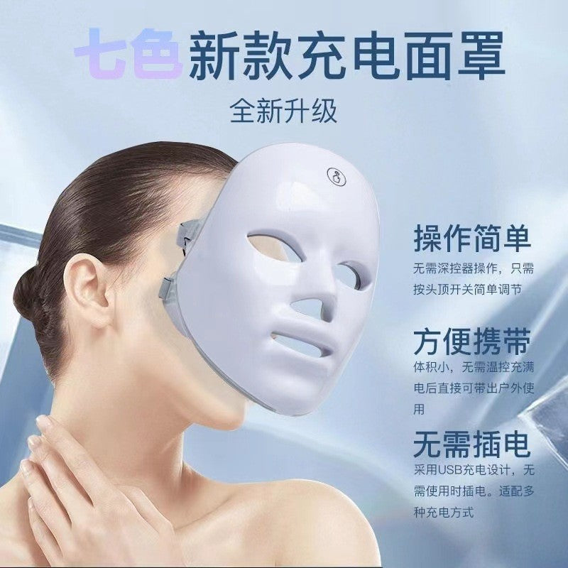 Máscara LED de Rejuvenecimiento Facial
