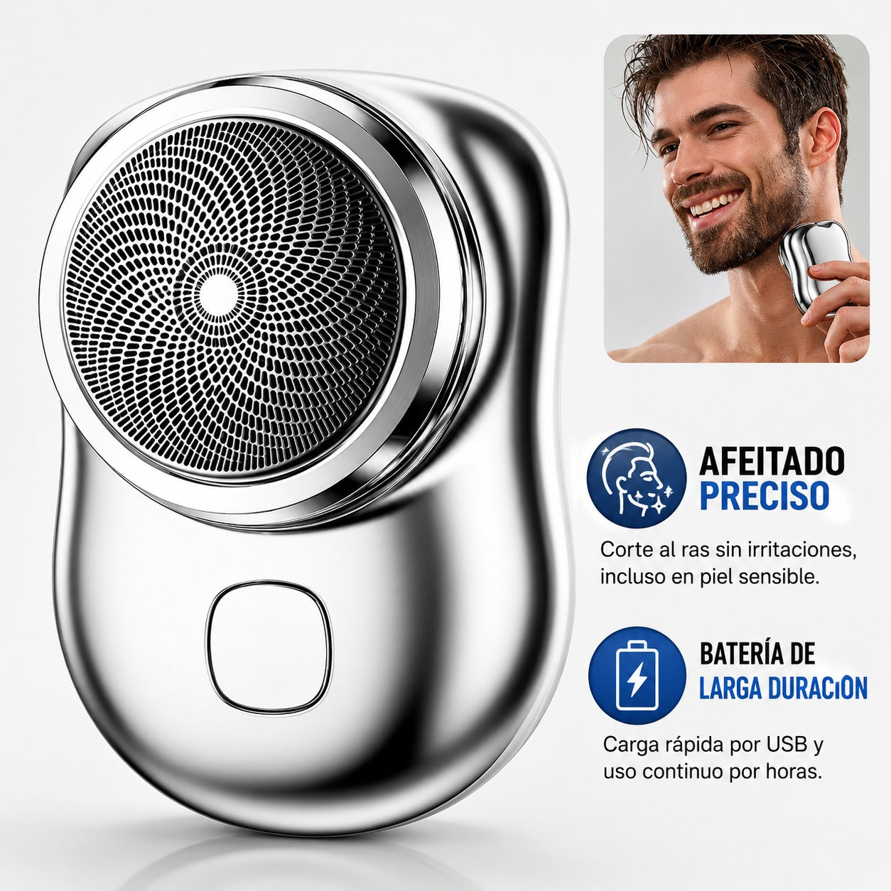 ShaveMax Pro - Afeitado Preciso Sin Irritación