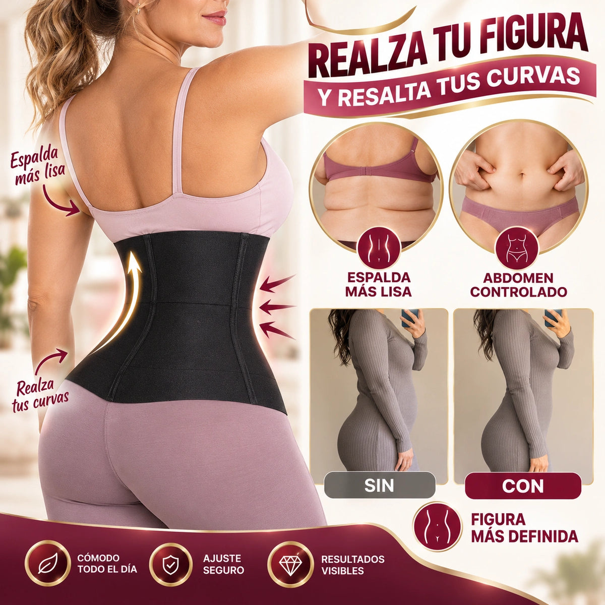 CinturaFit Pro - Moldea tu Cintura al Instante