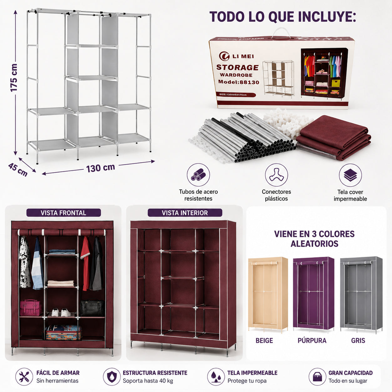 InstaCloset - Arma, cuelga y listo