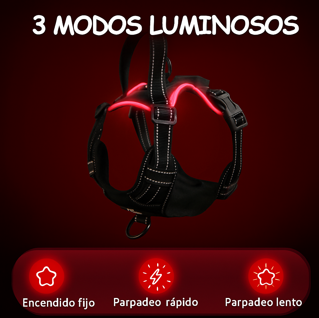Arnés LED Ergonómico