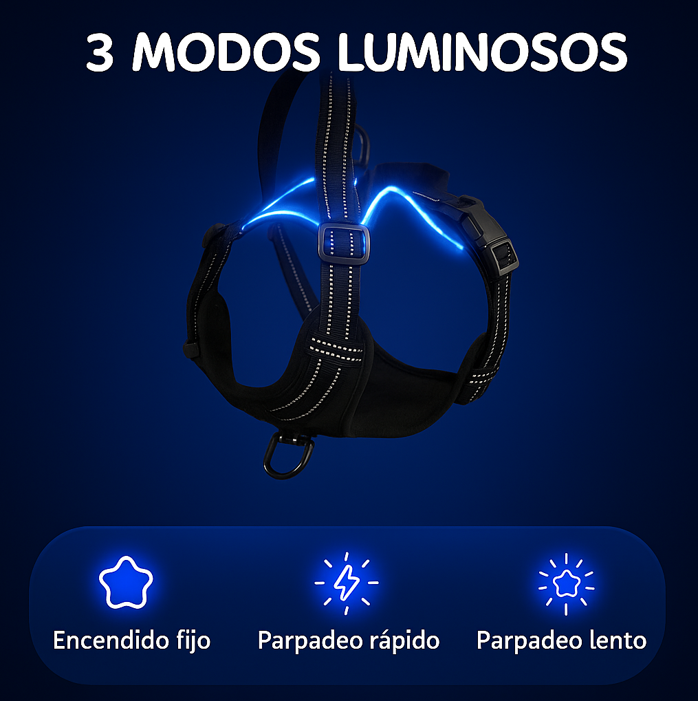 Arnés LED Ergonómico