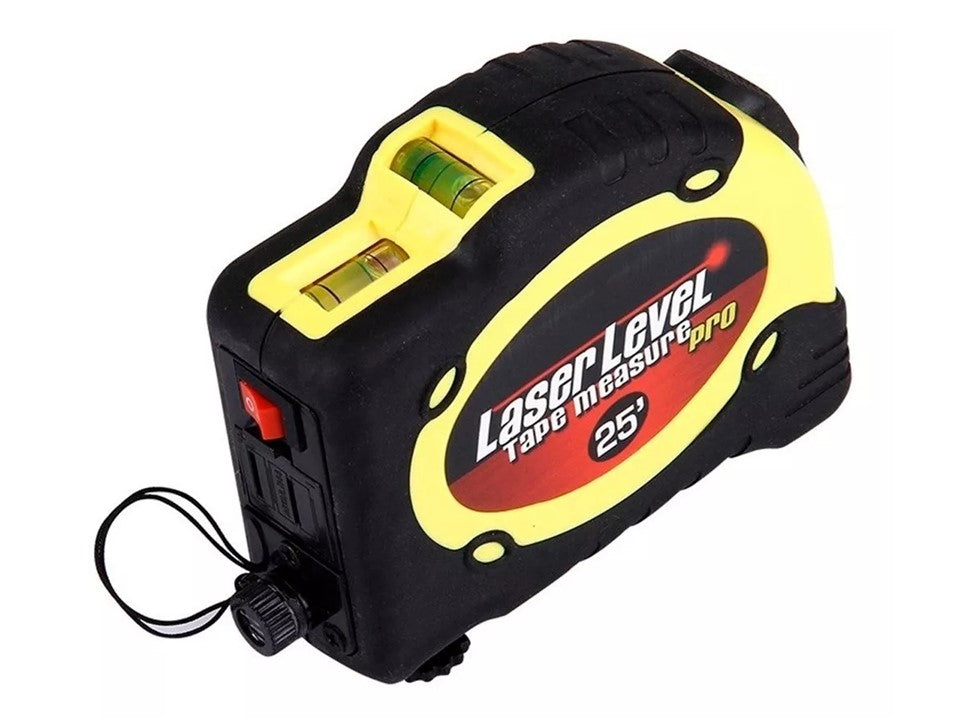 Huincha De Medir con Nivel y Laser
