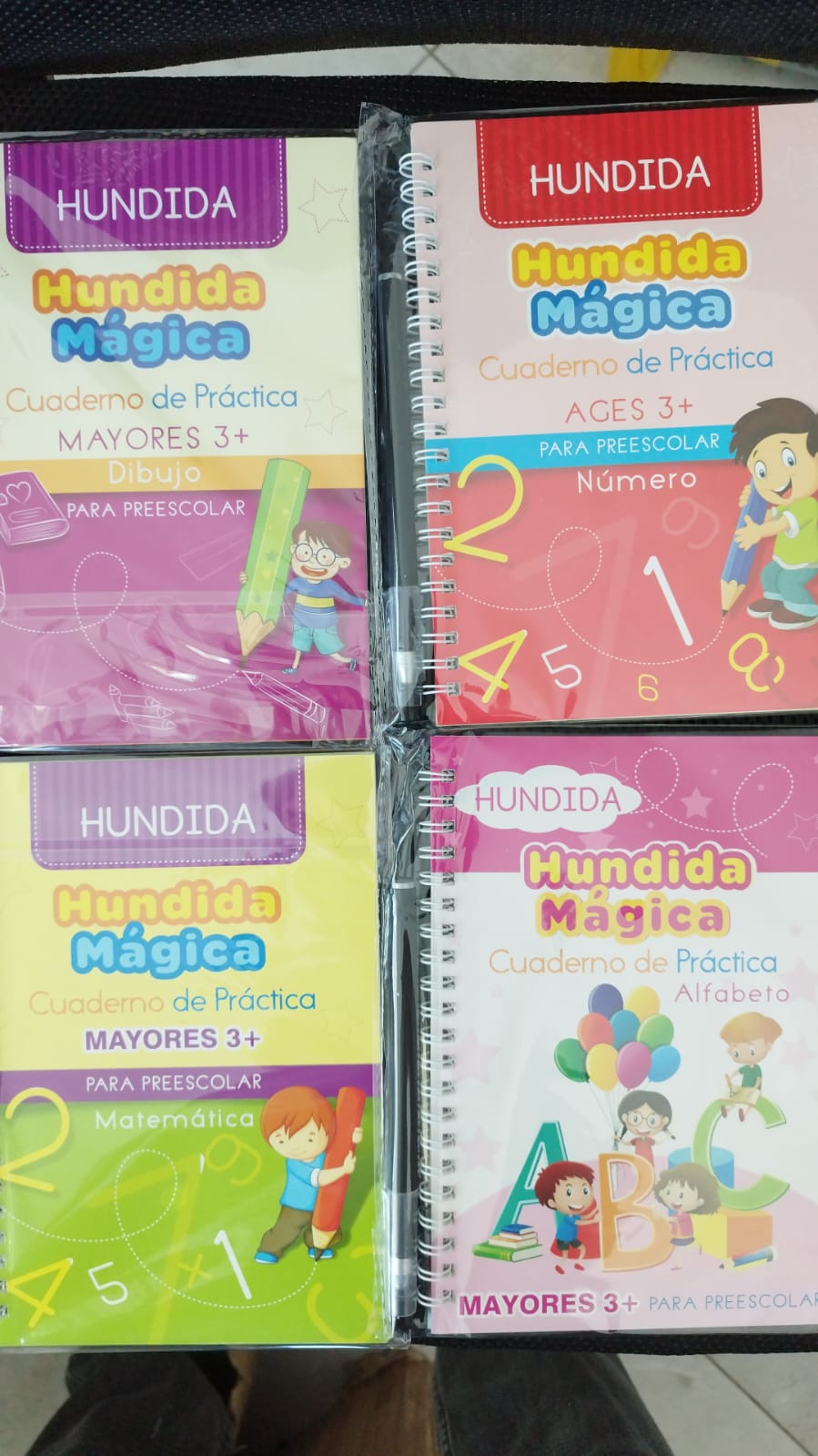 📚 SET 4 Libros Caligrafía 🖋️
