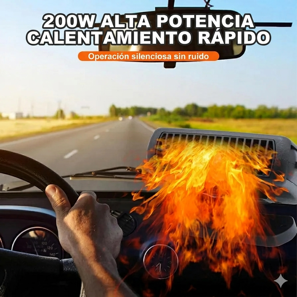 Calentador De Auto Portatil 200w