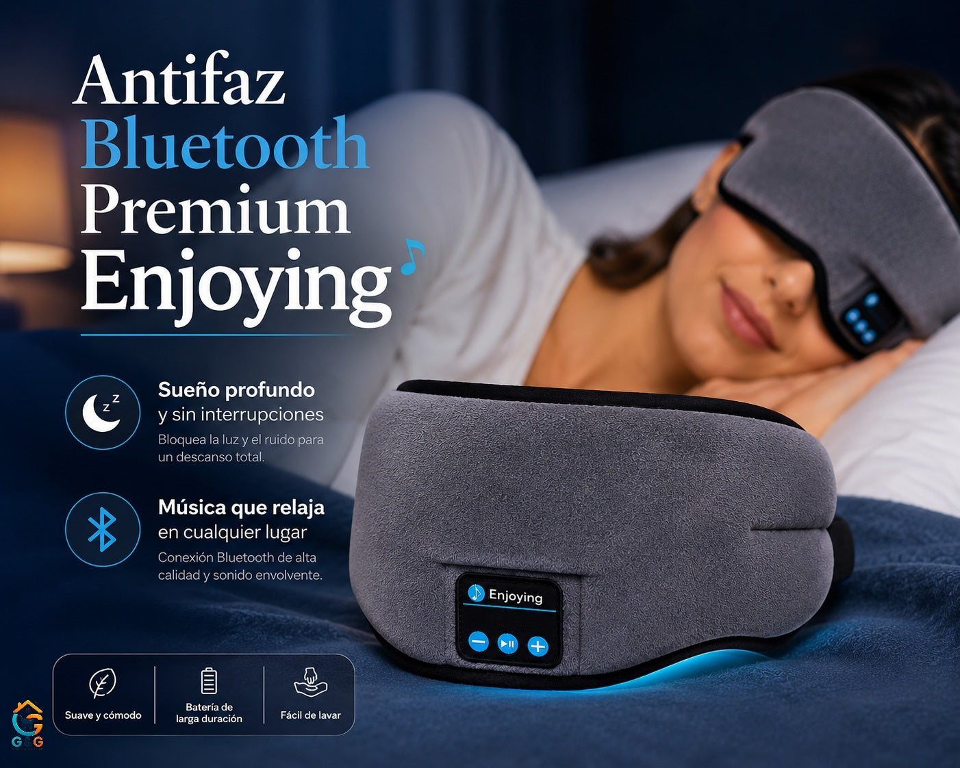 Antifaz Bluetooth Premium Enjoying