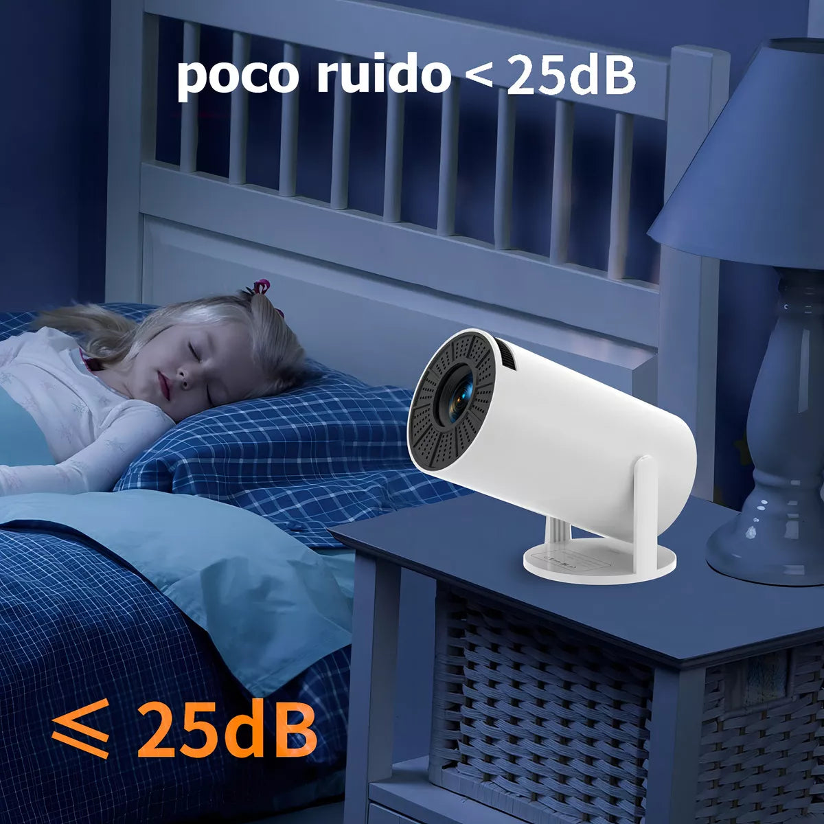 Proyector Mini Portátil Profesional 4K H