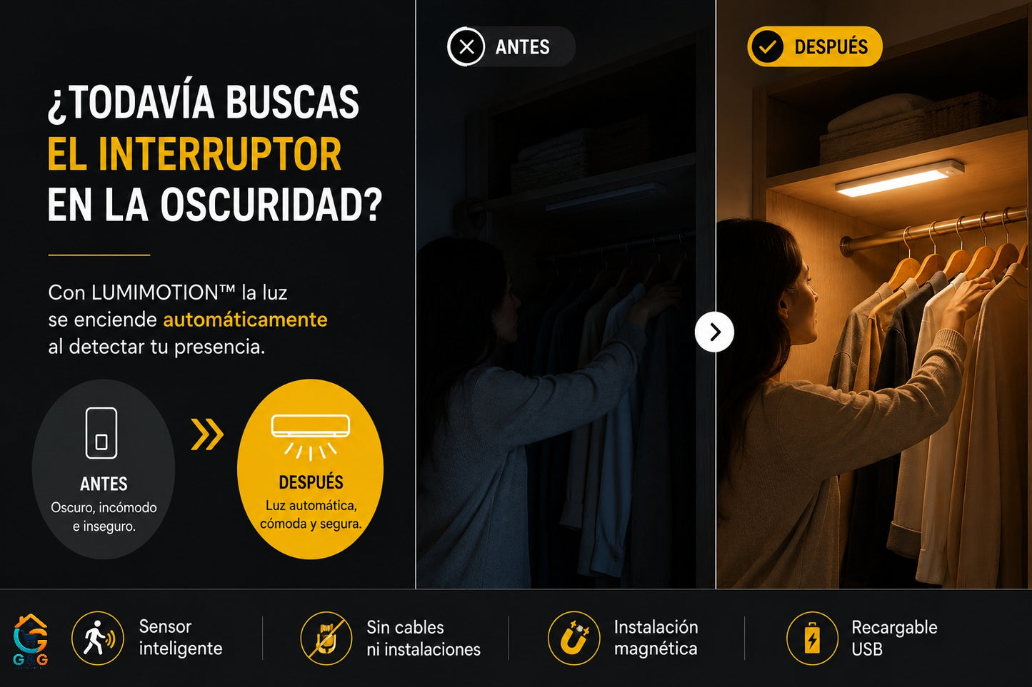 LUMIMOTION™ - La luz automática para tu hogar