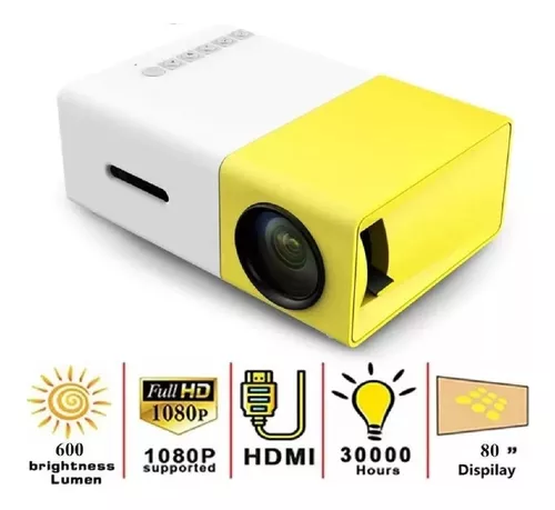 Mini Proyector Led Portatil Hdmi Vga Usb