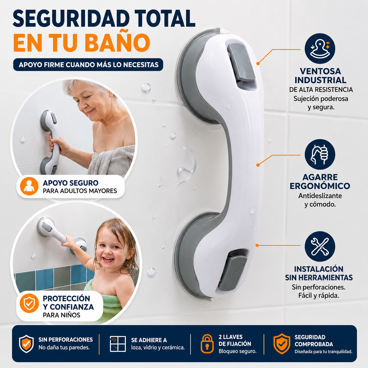 SteadyBar – El agarre que faltaba en tu baño