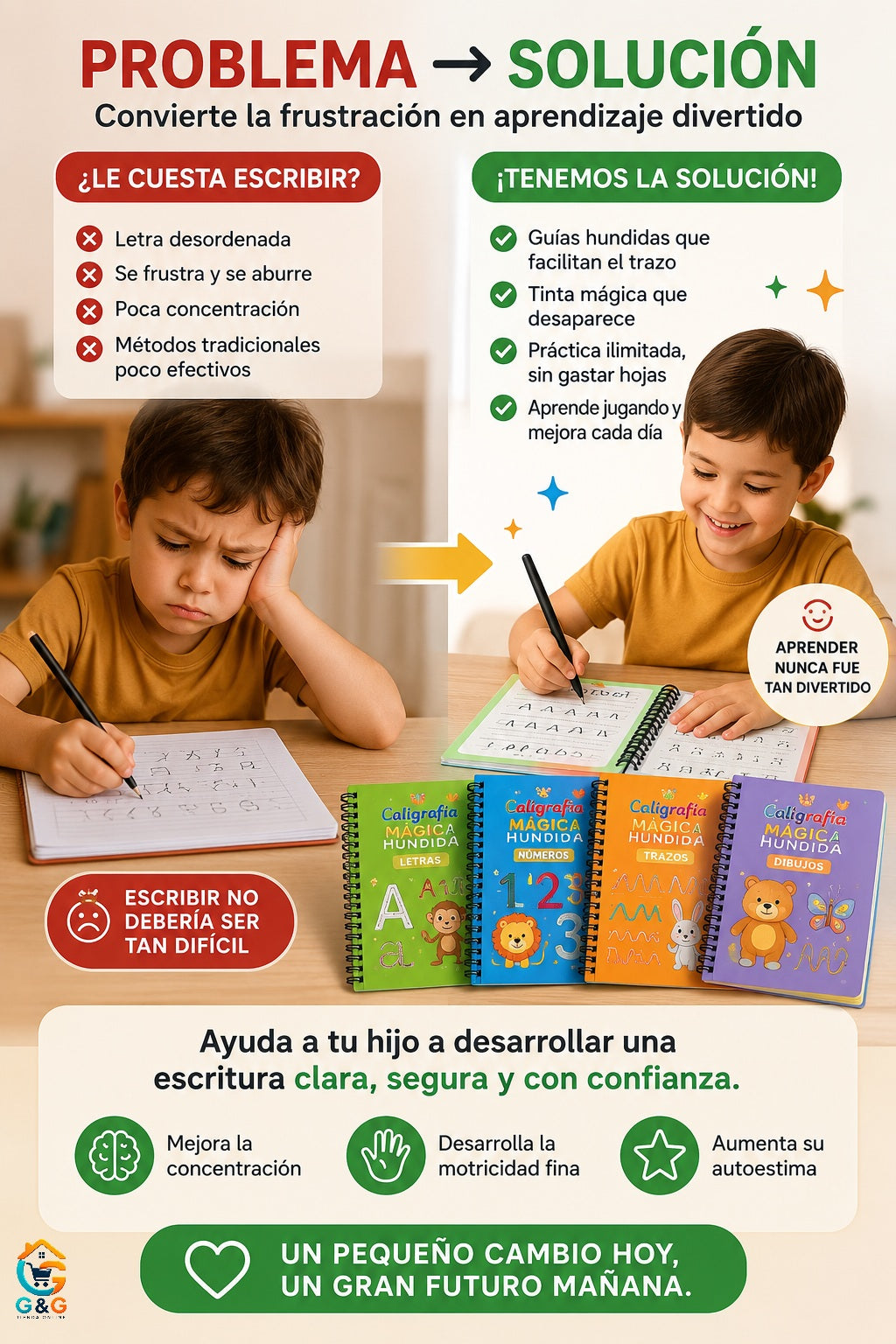 📚 SET 4 Libros Caligrafía 🖋️