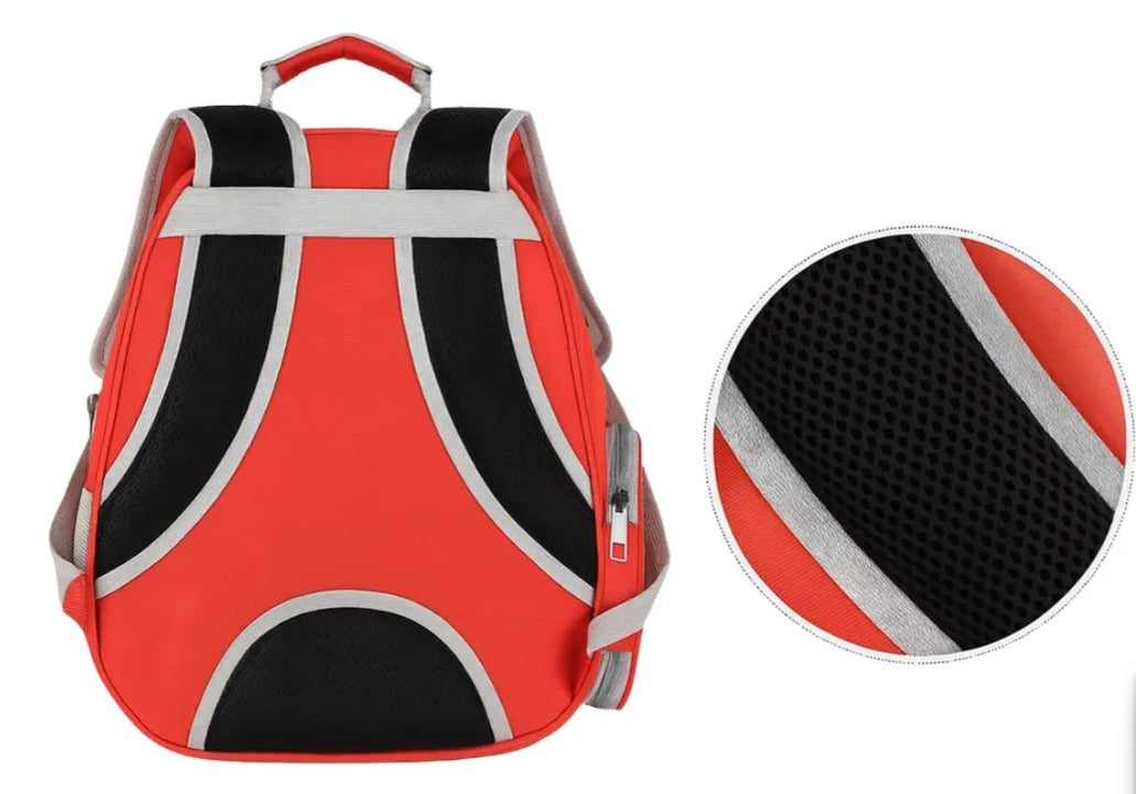 Mochila Transportadora Mascotas Rojo