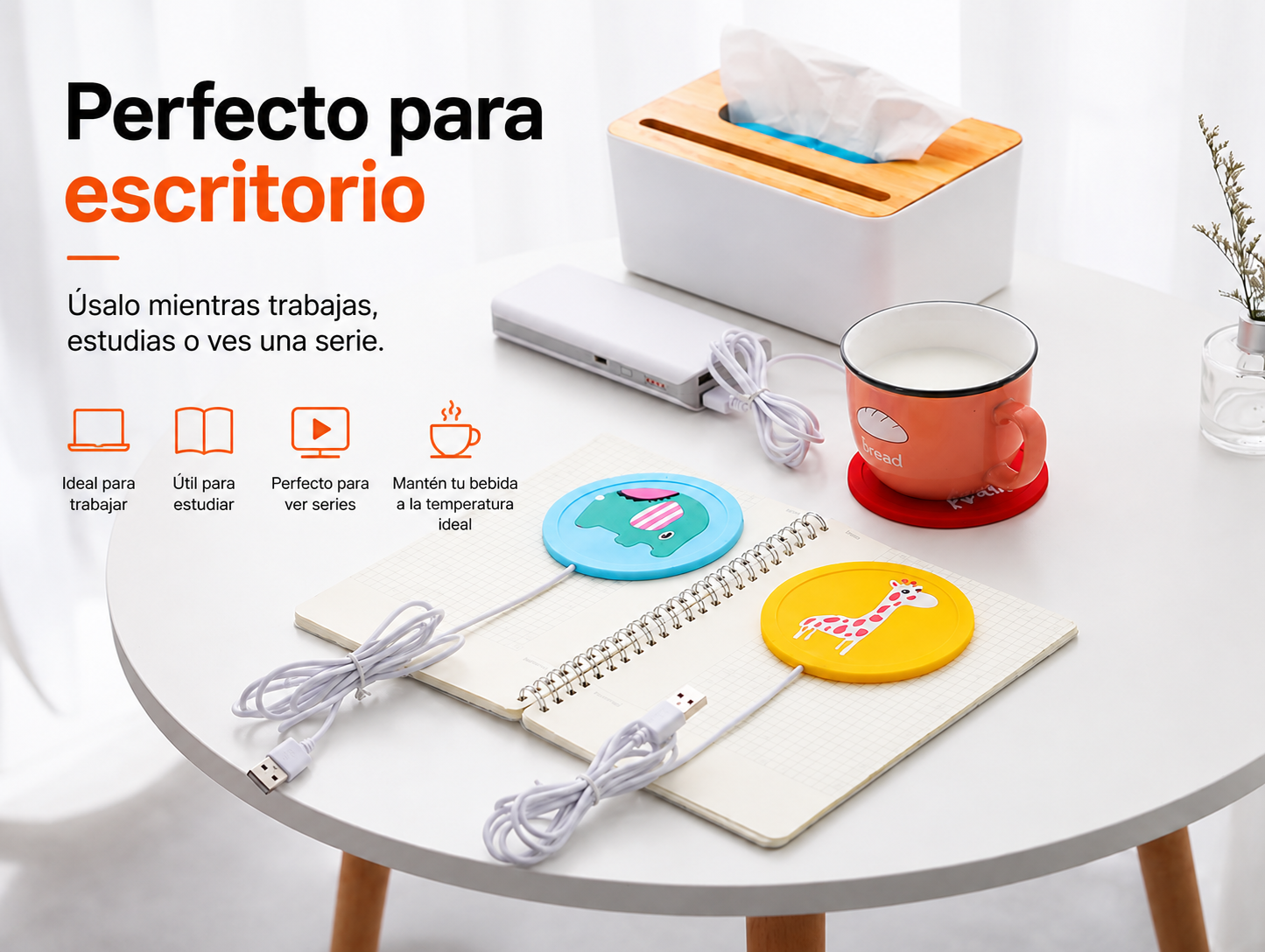 WarmCup USB™ - Posavasos térmico