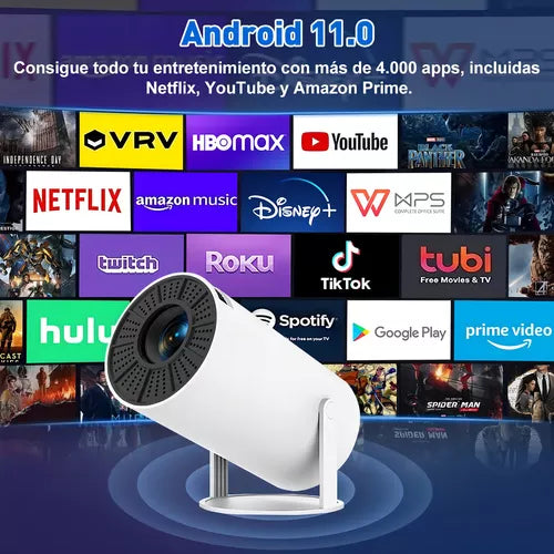 Proyector Mini Portátil Profesional 4K H