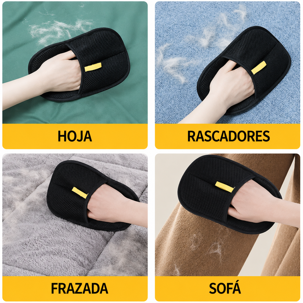 PetClean Pro - Retira el pelo suelto con una sola pasada.