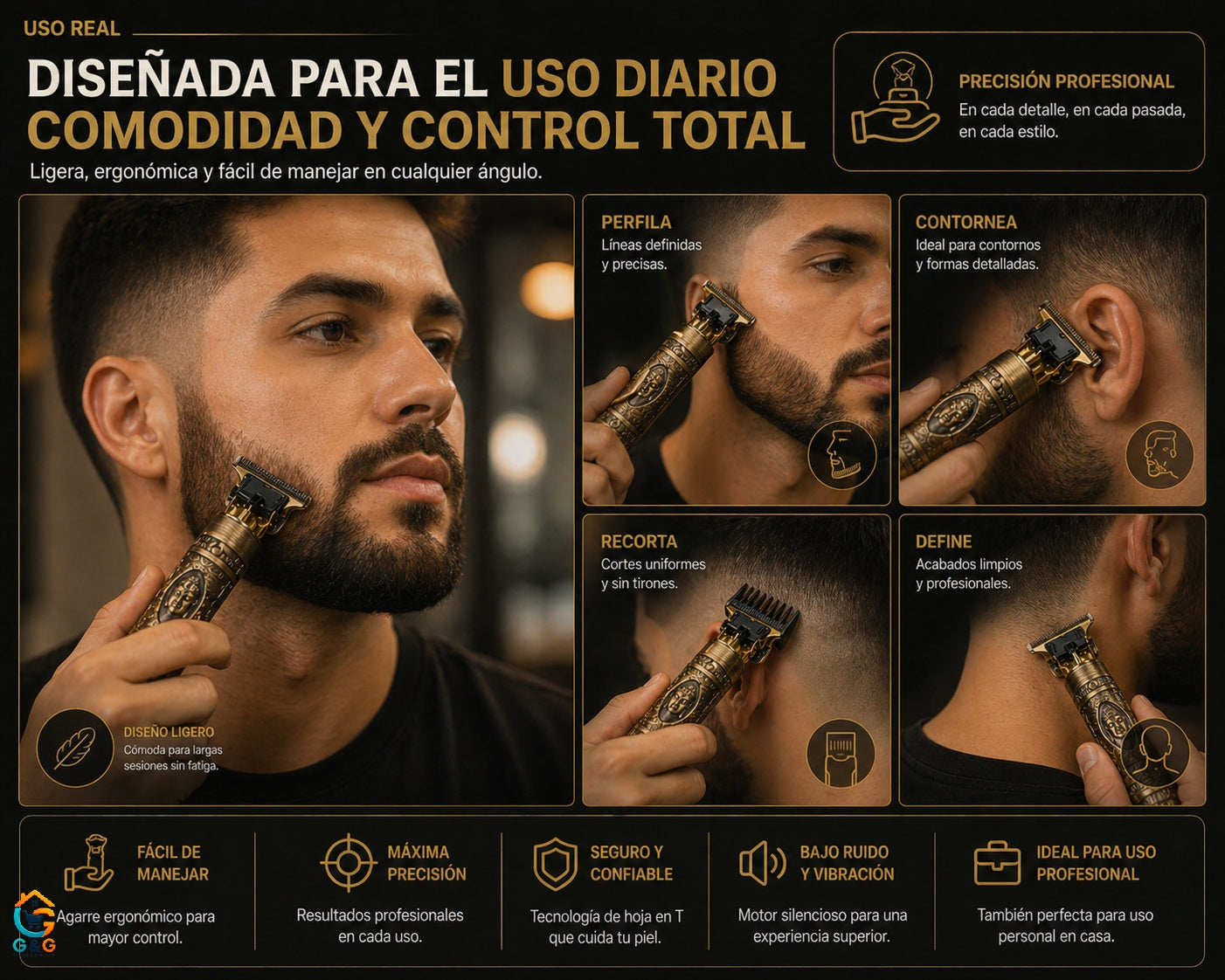 Afeitadora Profesional Vintage T9
