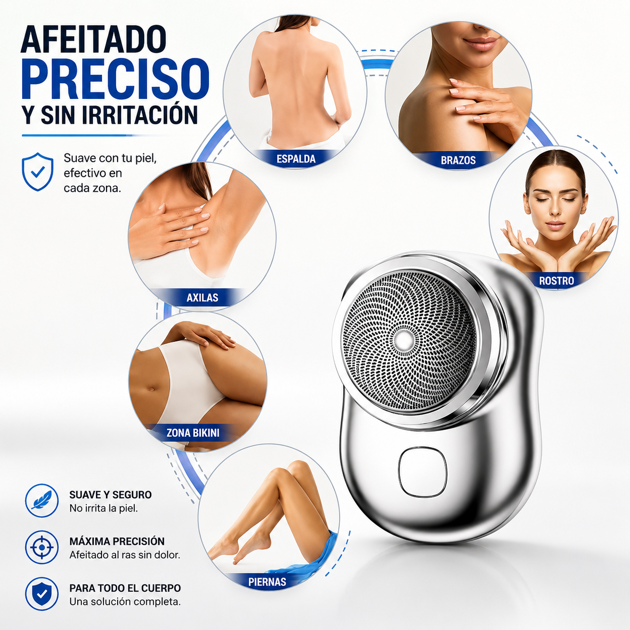 ShaveMax Pro - Afeitado Preciso Sin Irritación