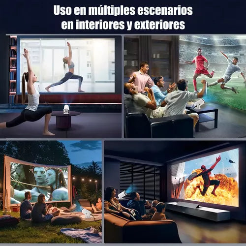 Proyector Mini Portátil Profesional 4K H