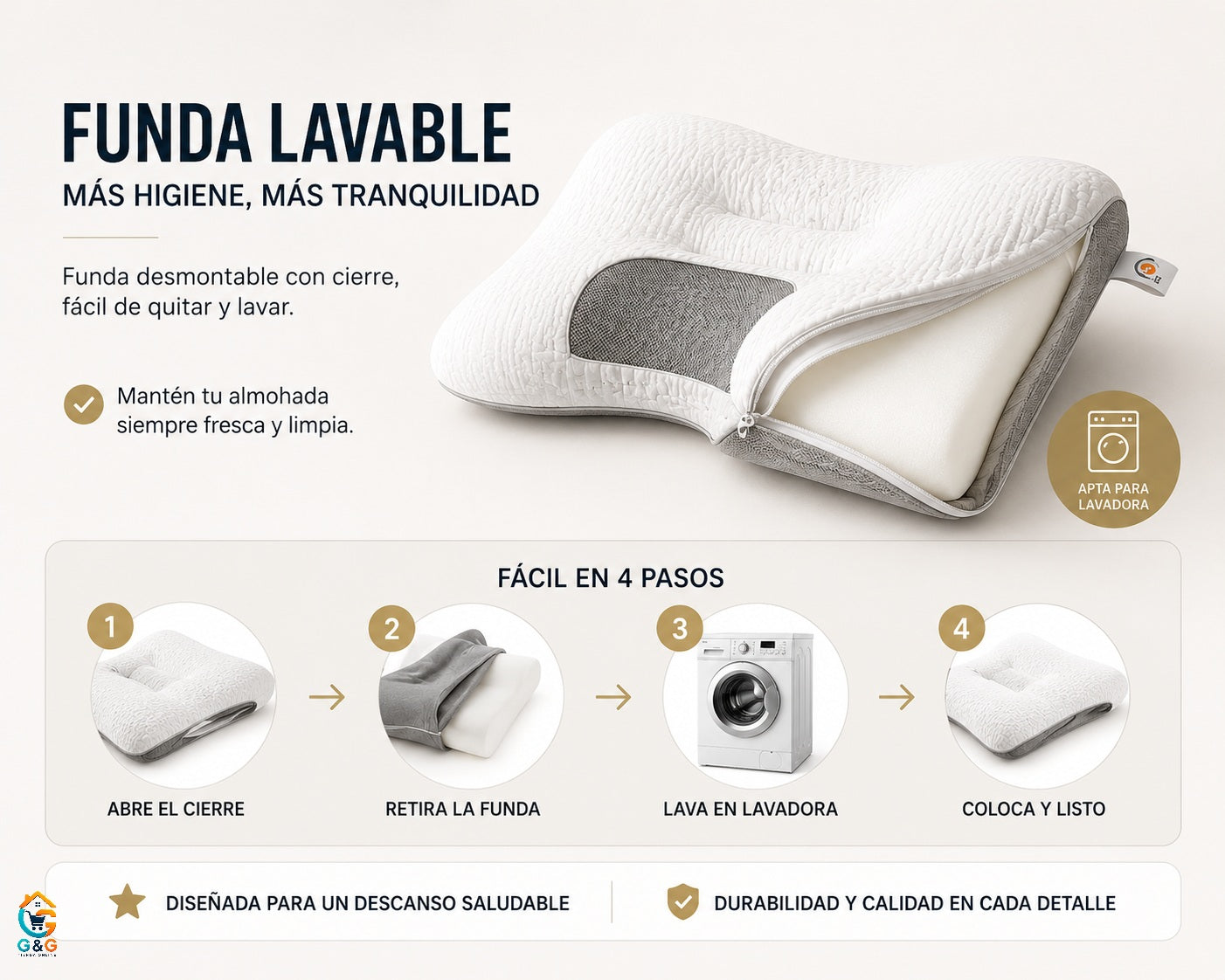 ALMOHADA CERVICAL 2X1
