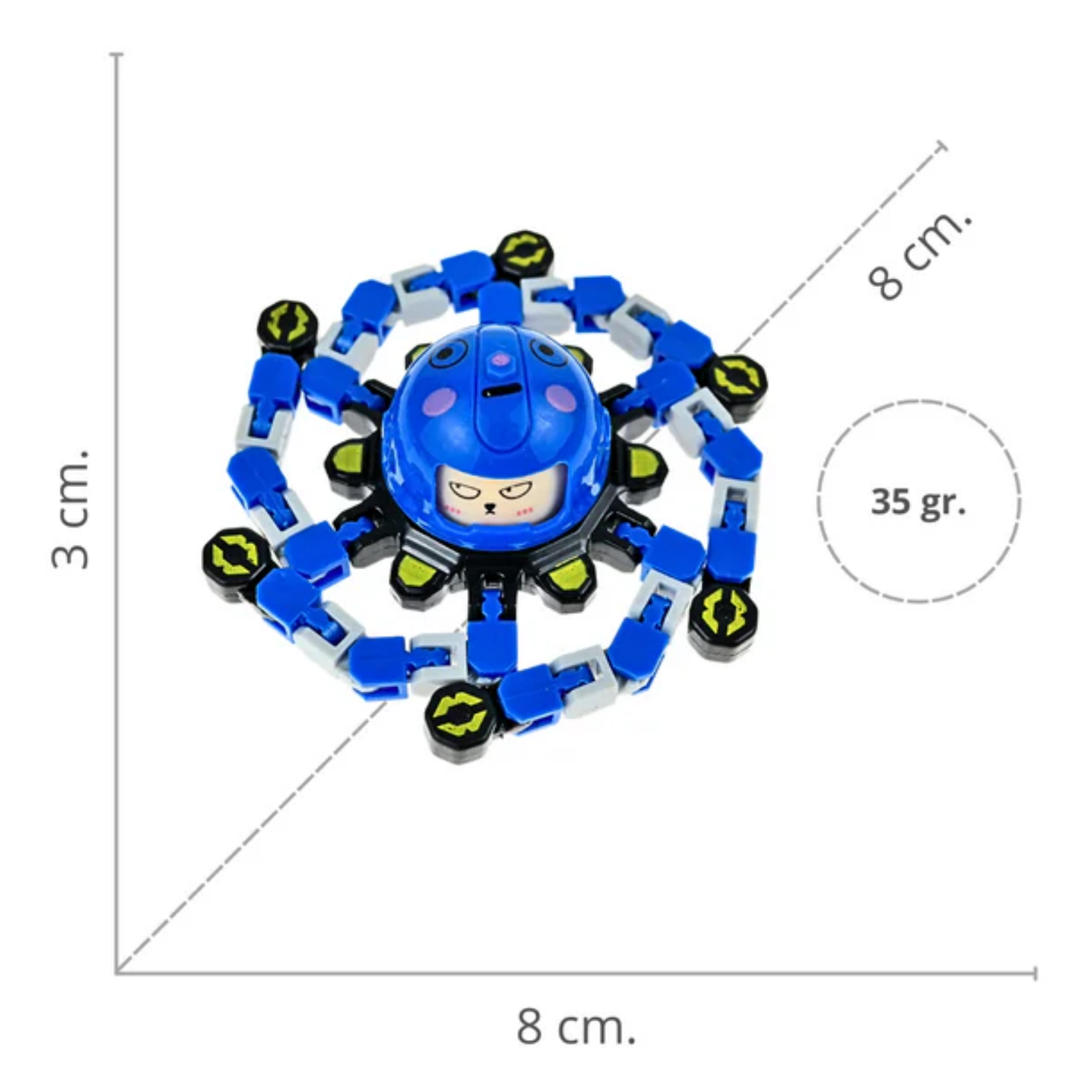 Fidget Spinner Transformable Antiestrés