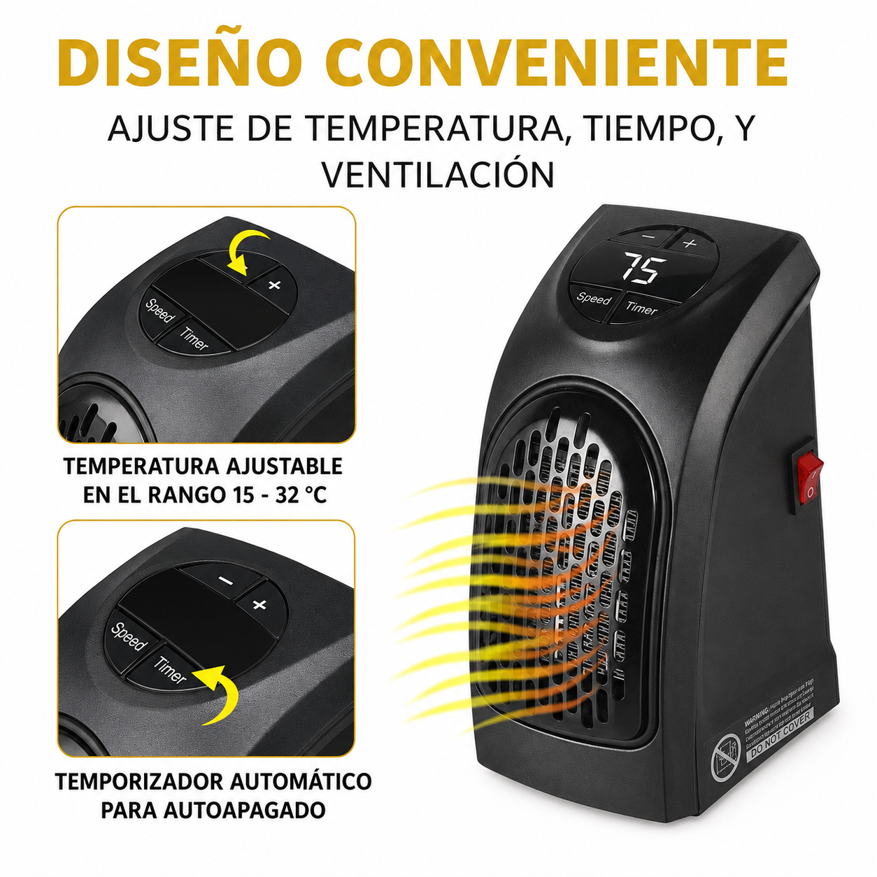 WarmPlug Pro- Calor instantáneo donde lo enchufes