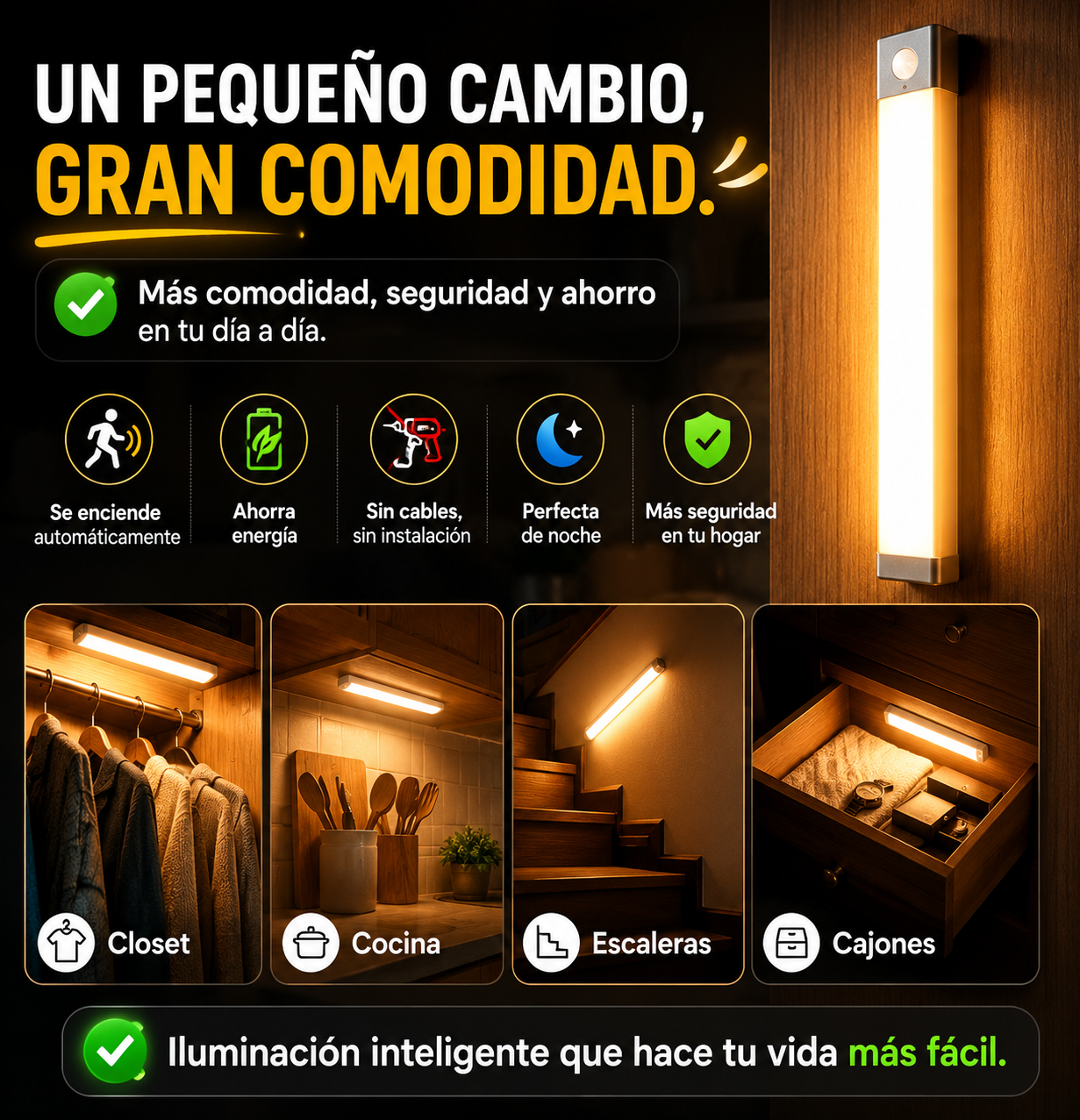 LUMIMOTION™ - La luz automática para tu hogar