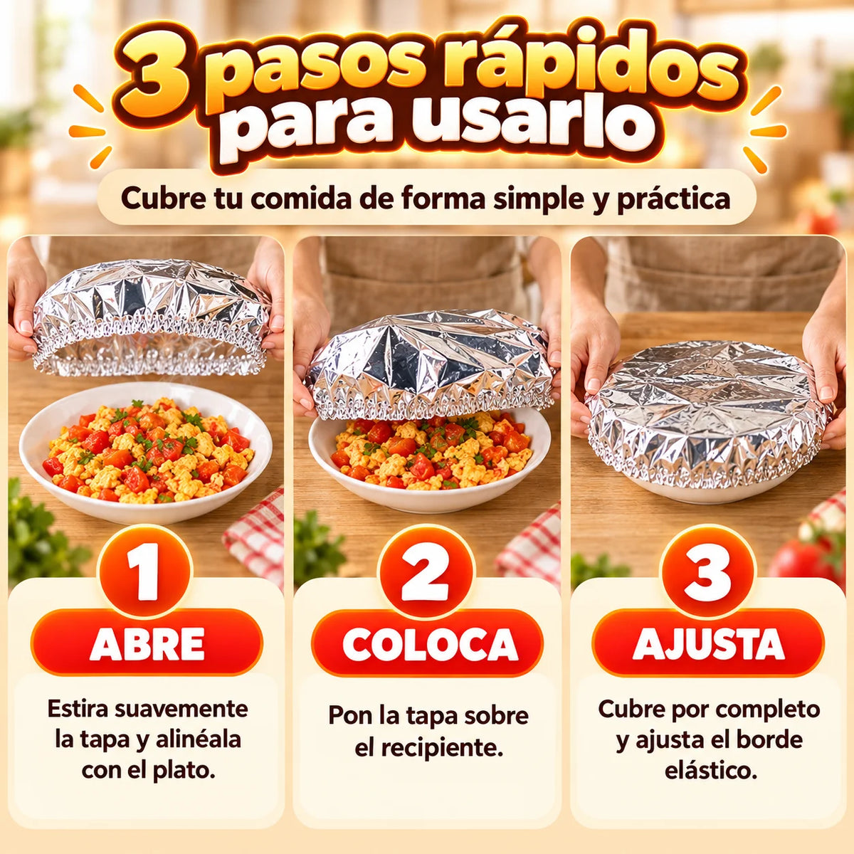 Calor Cover - Ayuda a Mantener Caliente Tu Comida