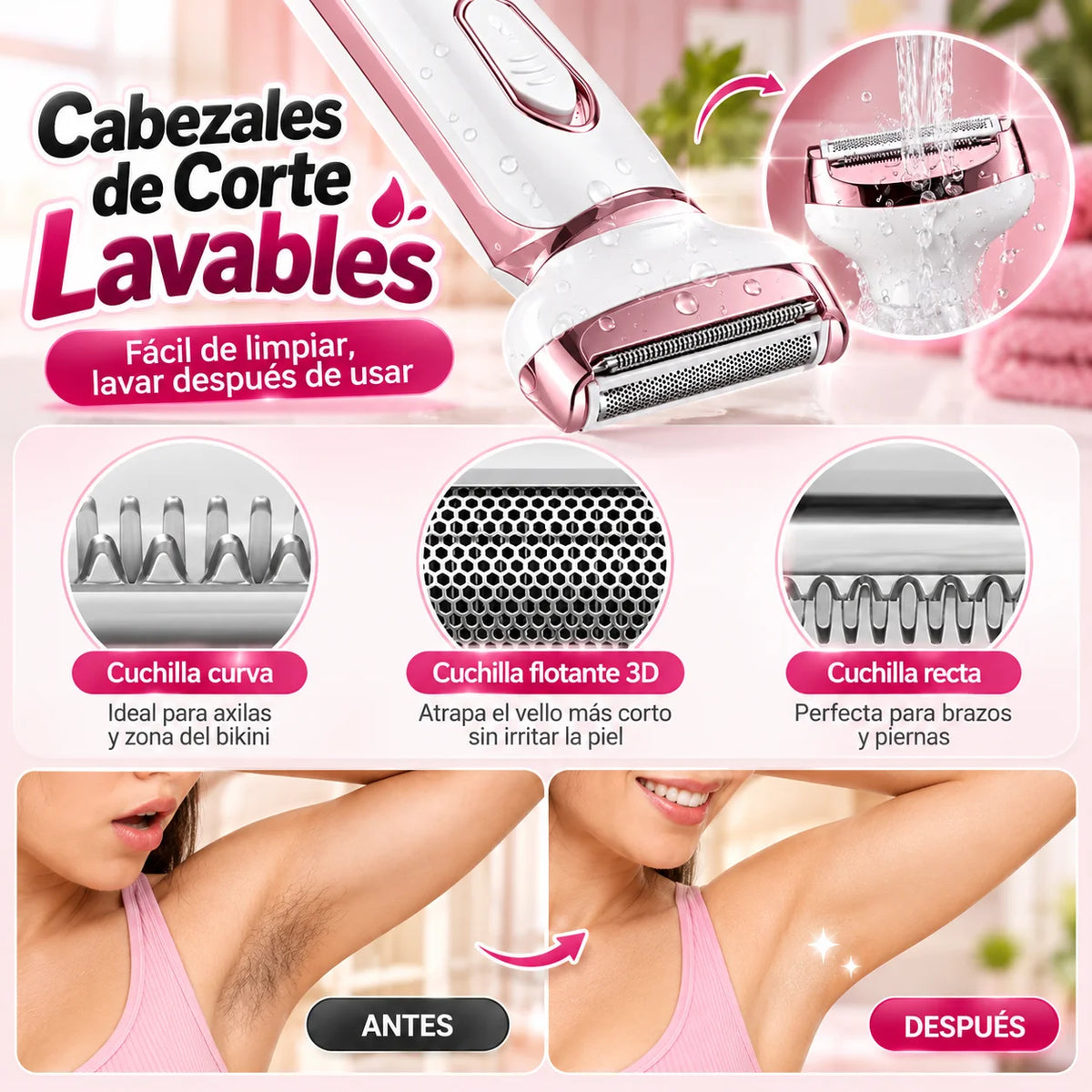 DepilaMax 4X - Un Equipo para Cada Zona