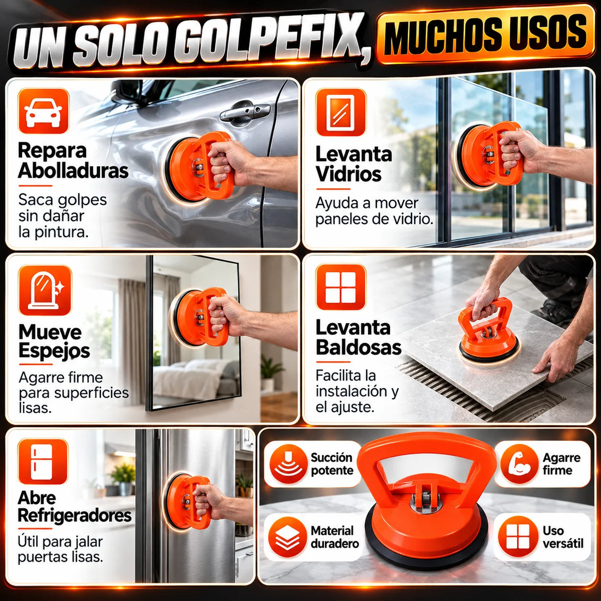 GolpeFix Max - Repara Abolladuras sin Taller