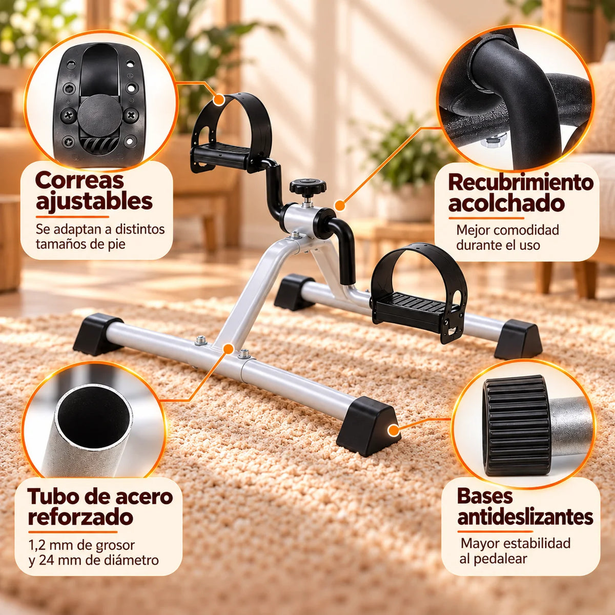 PedalFit Mini - Movimiento diario desde tu silla
