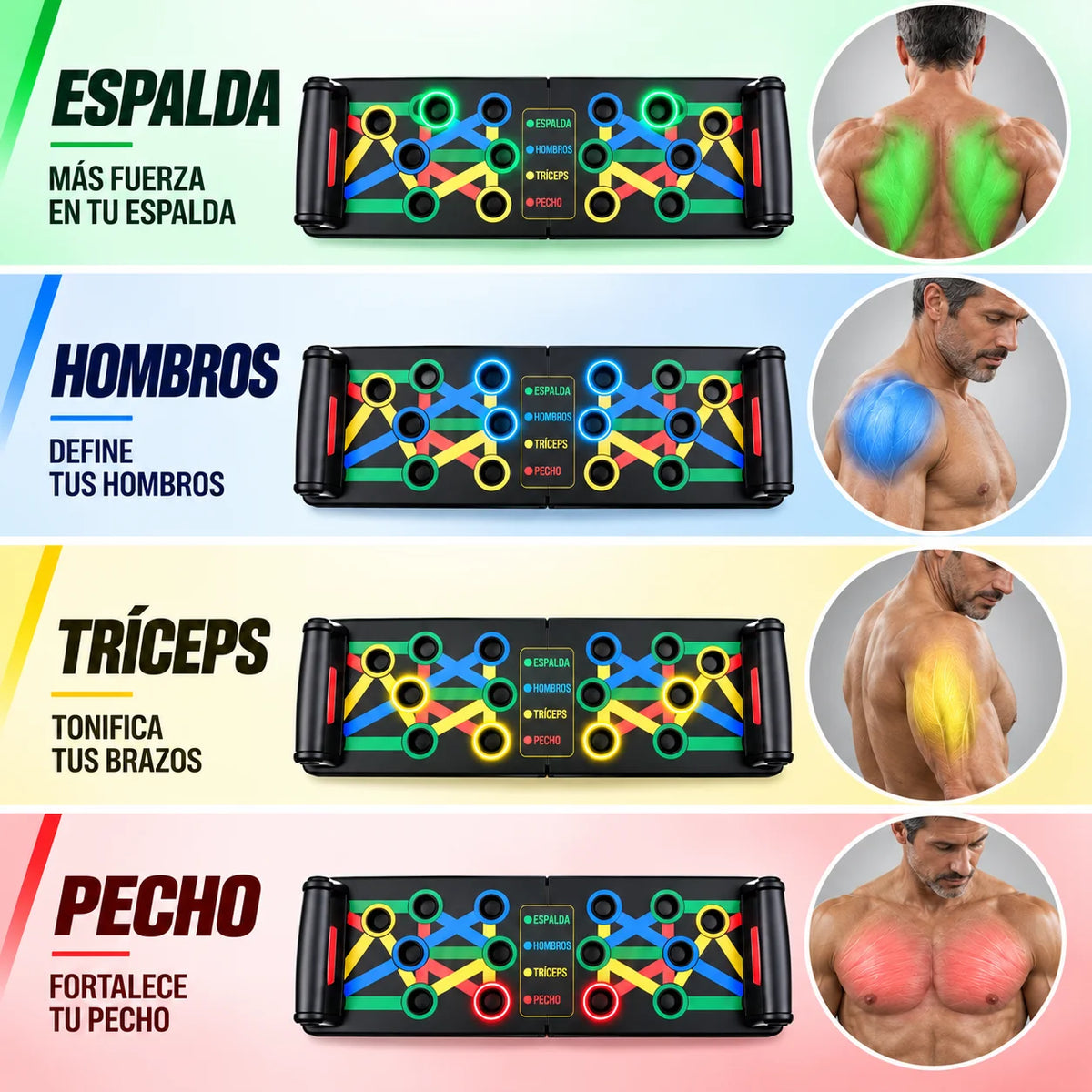 TorsoFit Board - Fuerza y Movilidad Sin Salir de Casa