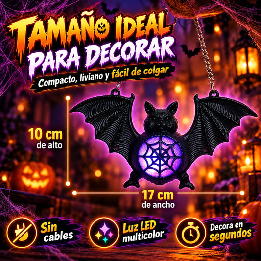 Murciélago Glow - Decora Halloween Sin Cables