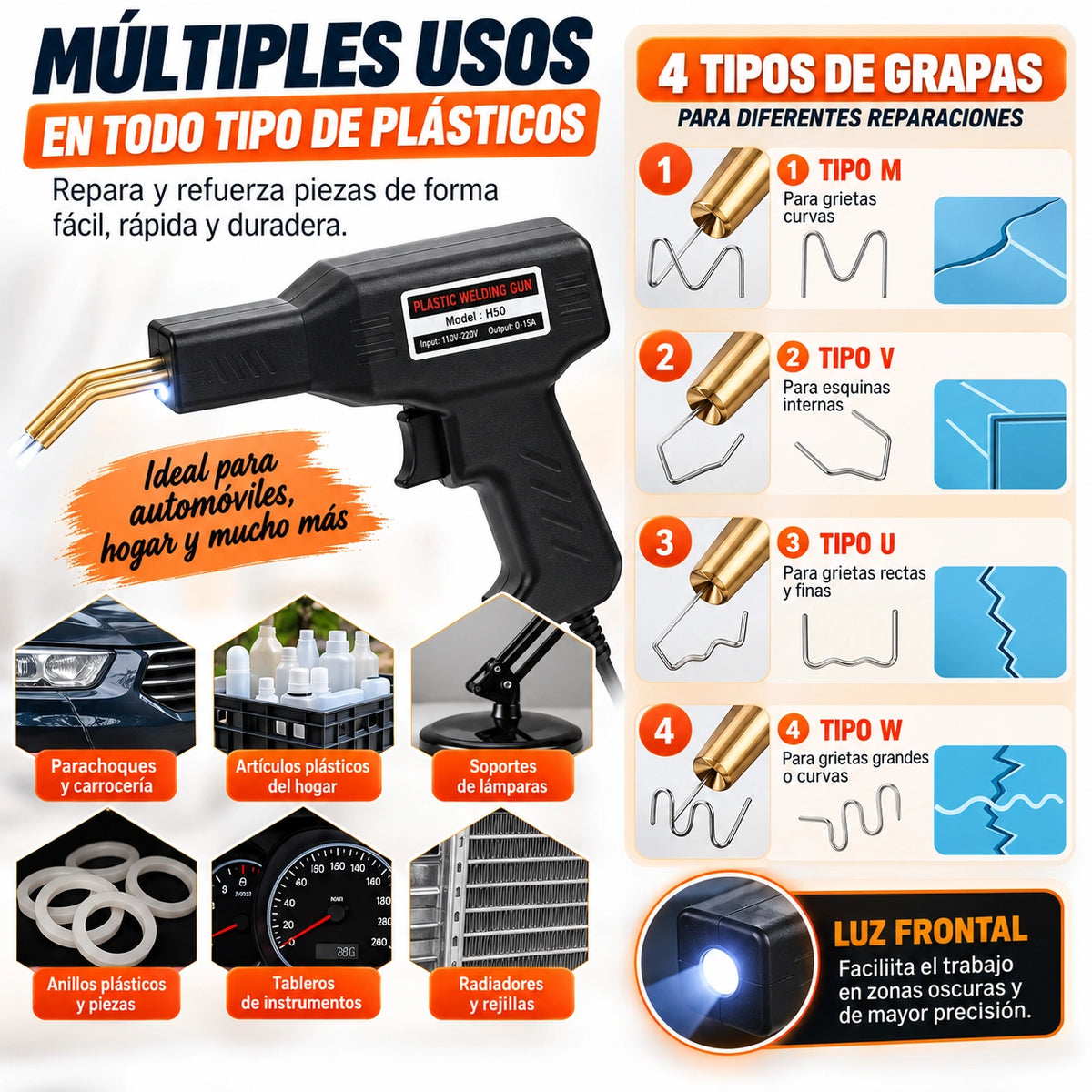 Kit PlastiSuelda Pro - Arregla Plástico Sin Salir de Casa