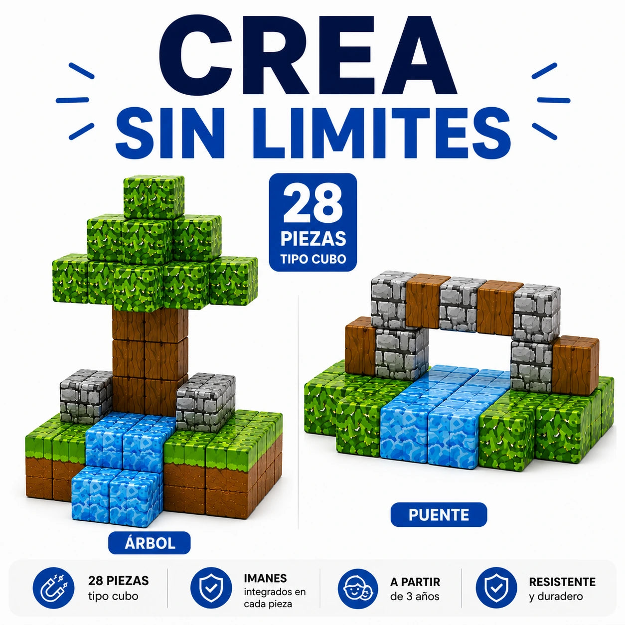 PixelBlocks - Crea sin reglas, arma tu aventura