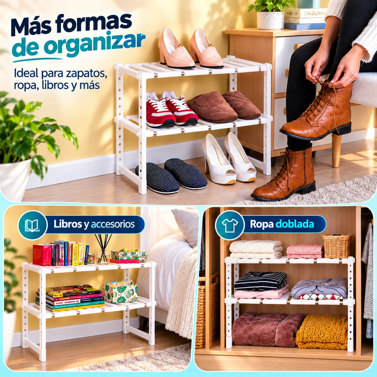 EstanteFácil Pro - Ajusta y Organiza a tu Medida