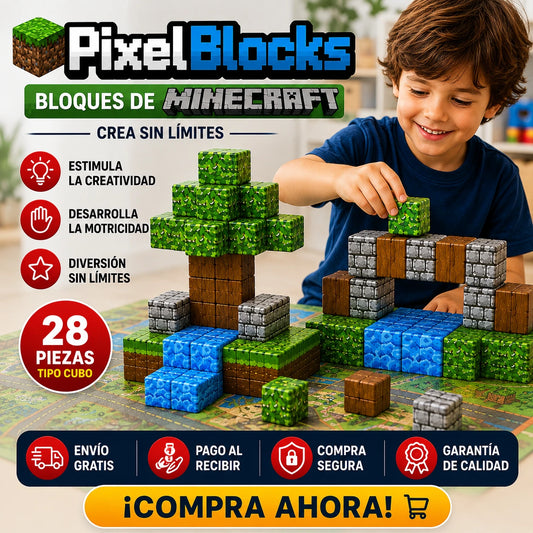 PixelBlocks MineCraft - Crea sin reglas, arma tu aventura