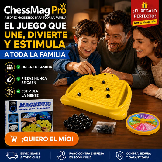 ChessMag Pro - Ajedrez magnético para toda la familia