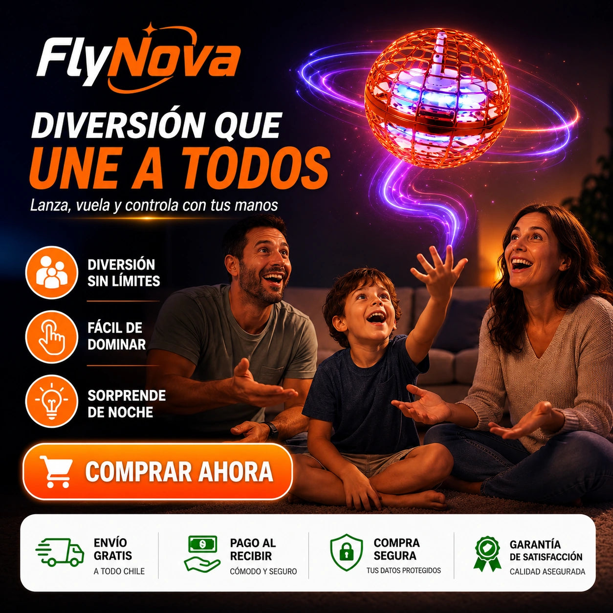 Fly Nova - Vuela, Gira Y Vuelve A Ti