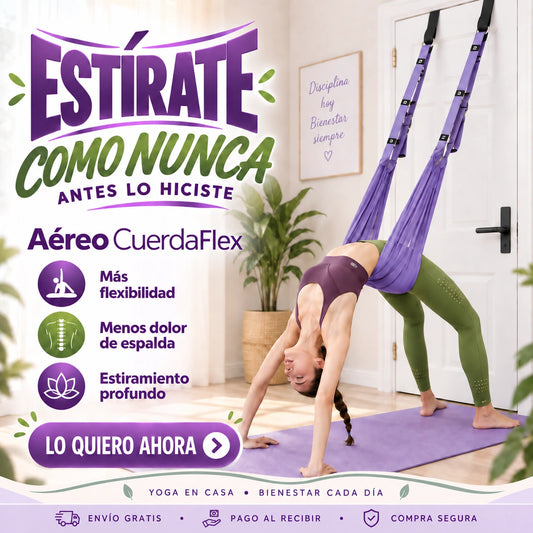 Aereo CuerdaFlex - Estírate Como Nunca Antes lo Hiciste