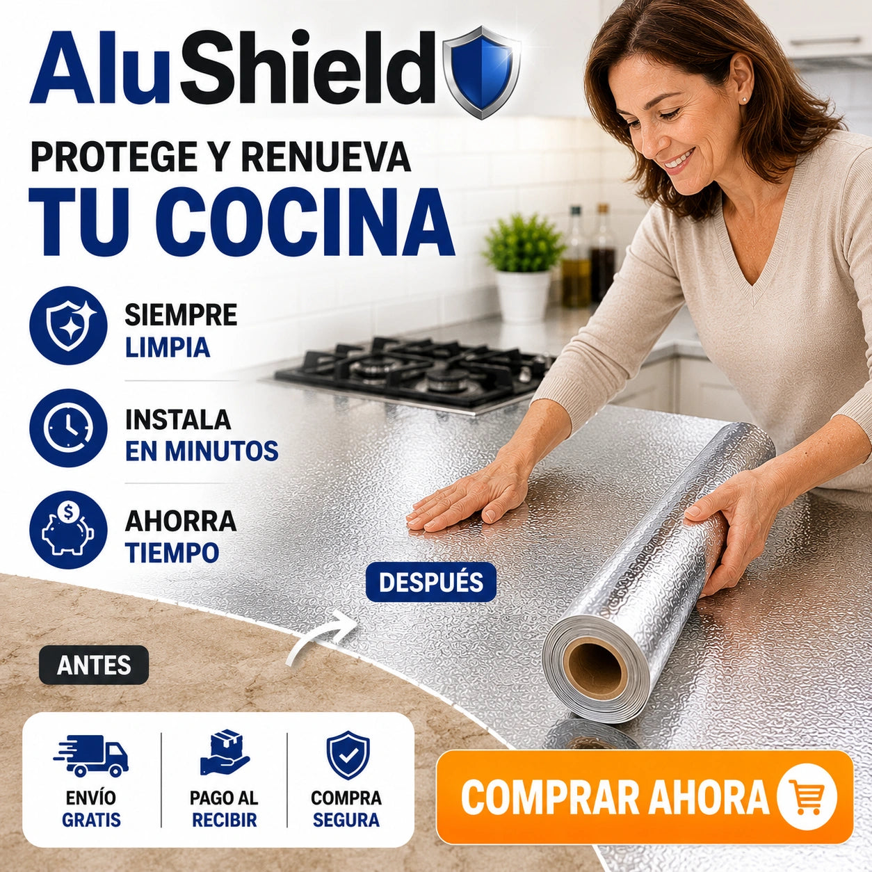 AluShield - Cubre y protege cada superficie