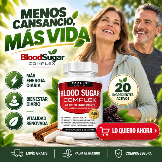 BloodSugar Complex - Menos Cansancio, Más Vida