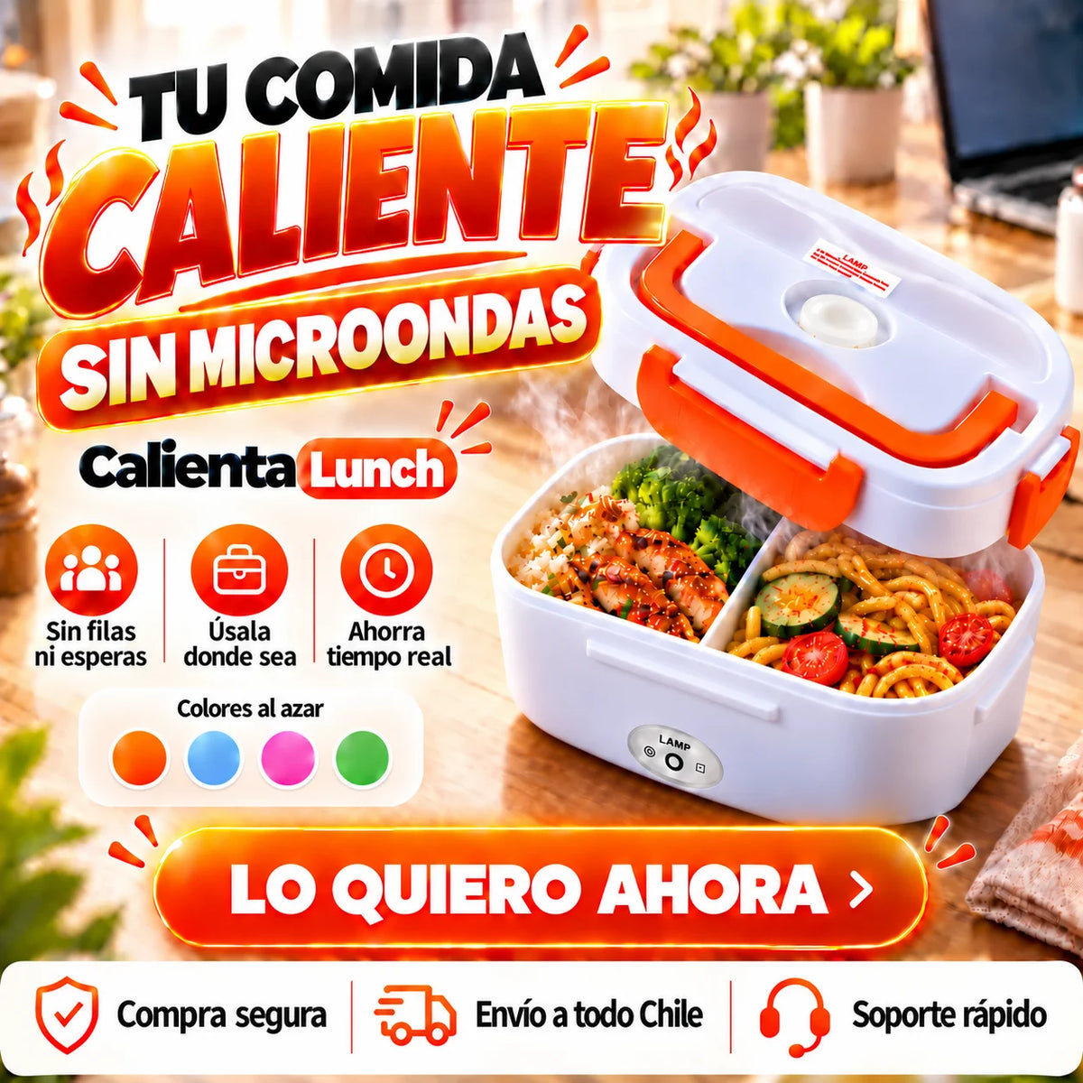 CalientaLunch  - Tu Comida Caliente Sin Microondas