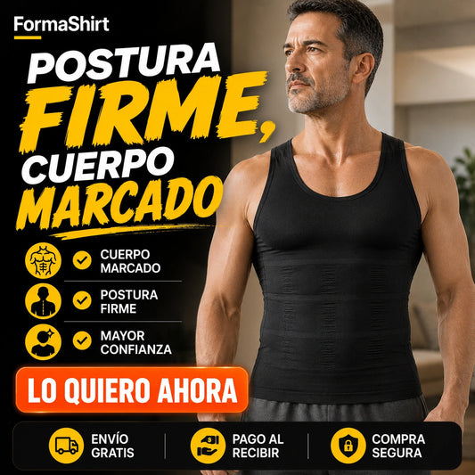 FormaShirt - Postura Firme, -Cuerpo Marcado