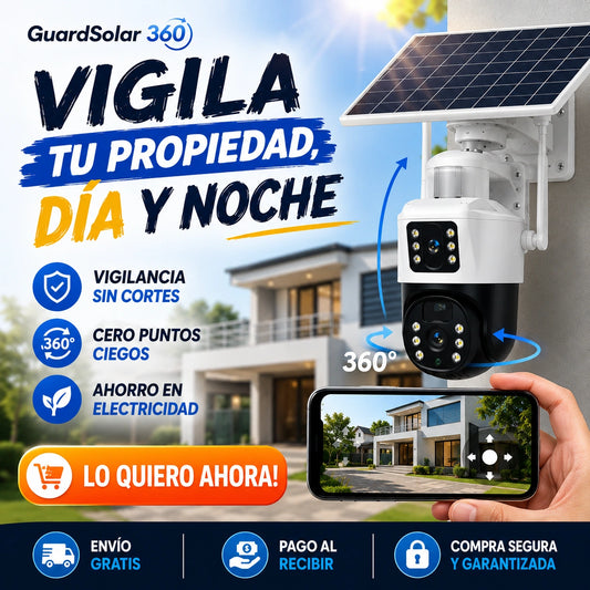 GuardSolar 360 - Vigila tu propiedad, día y noche