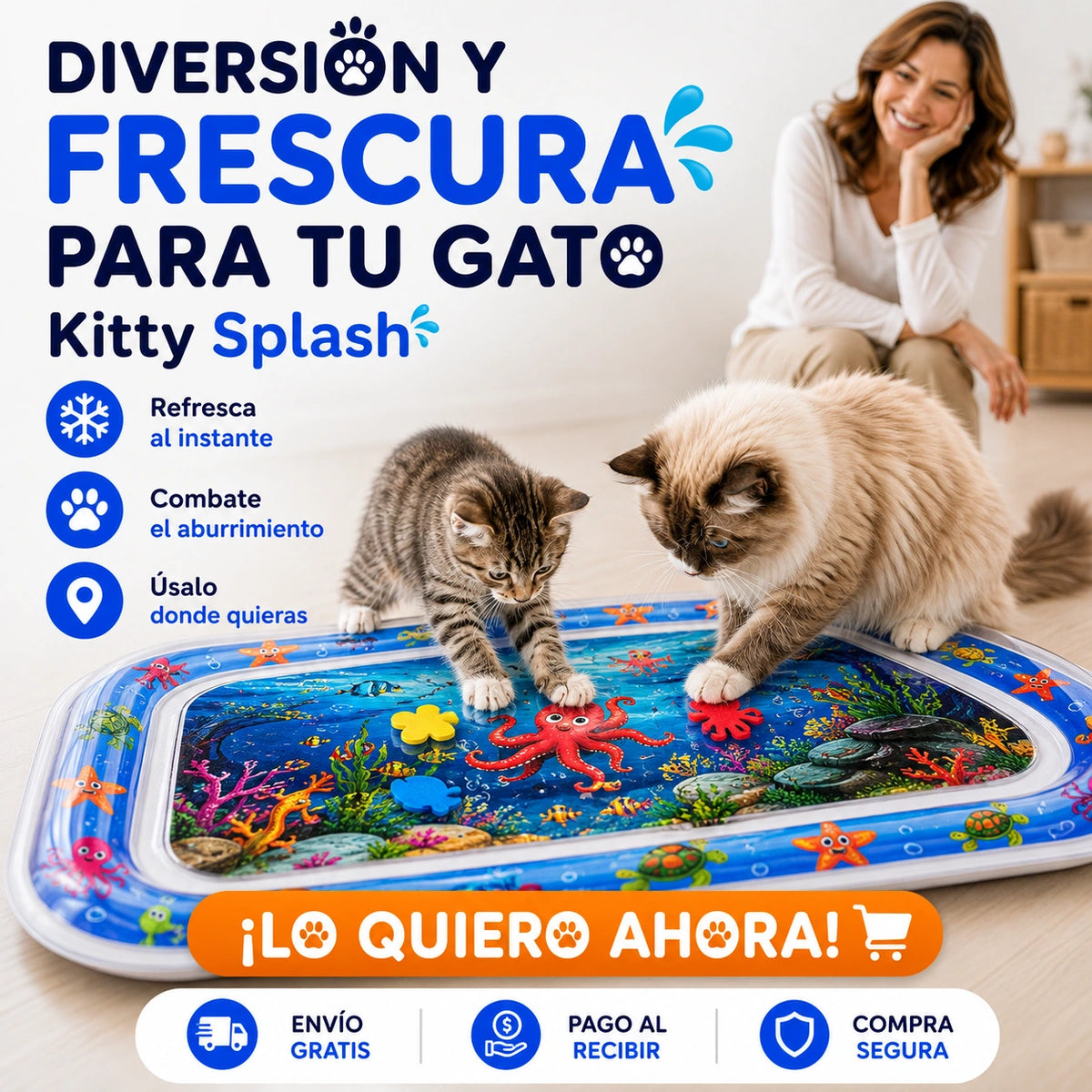 Kitty Splash - Tu Gato Fresco y Entretenido