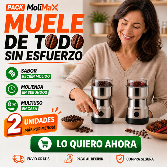 Pack MoliMax - Muele De Todo Sin Esfuerzo