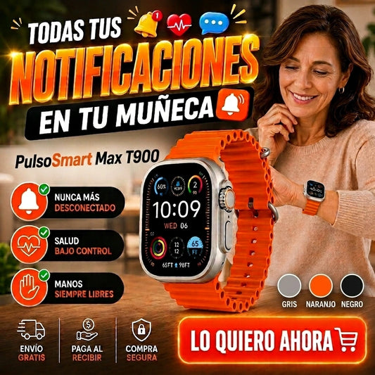 PulsoSmart T900 - Todas tus Notificaciones en tu Muñeca