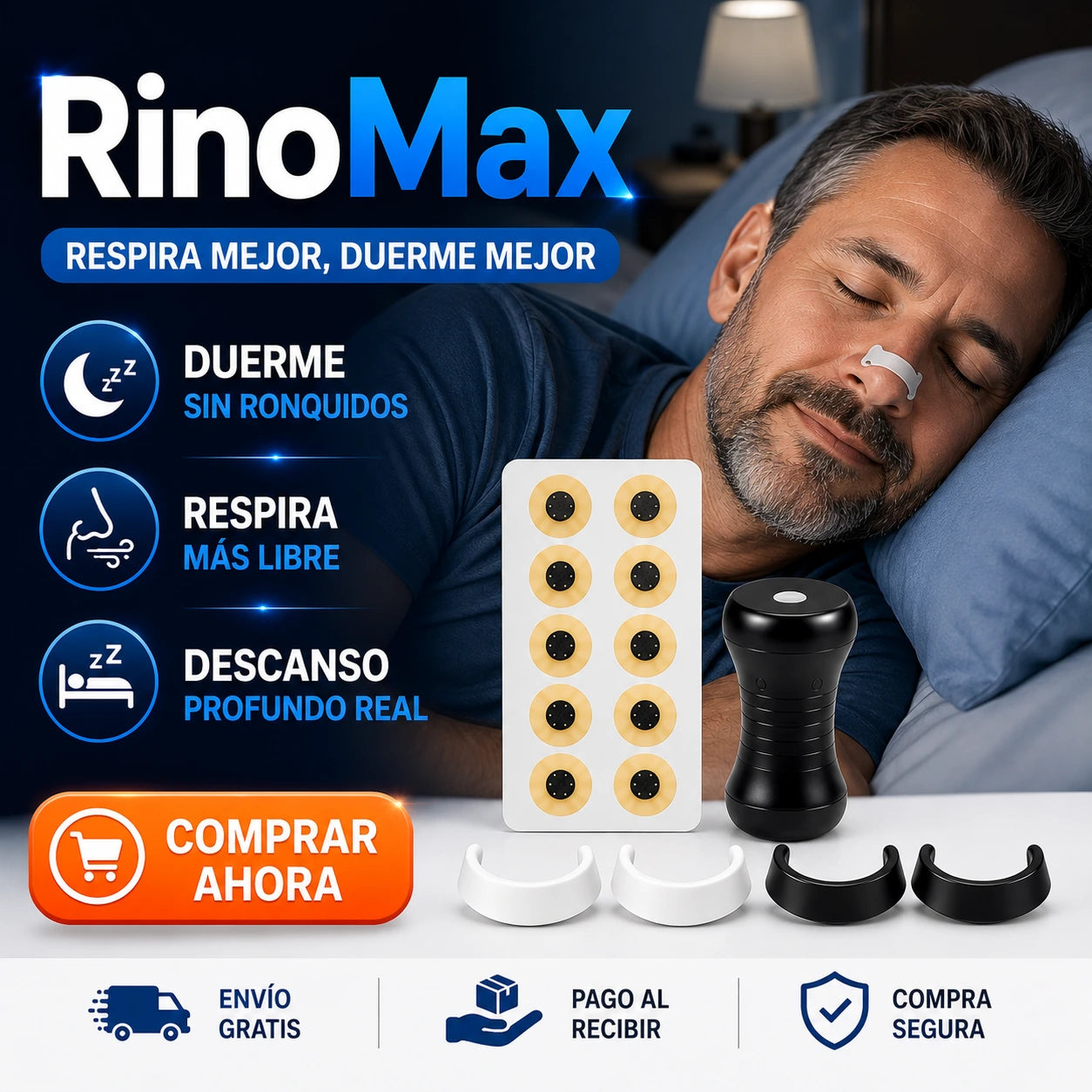 RinoMax - Más Aire, Mejor Descanso