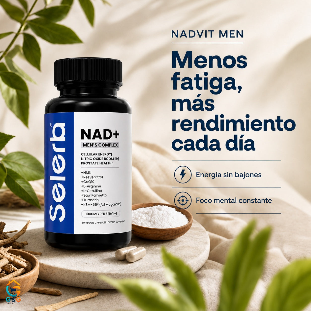 NADVIT MEN – Menos fatiga, más rendimiento cada día