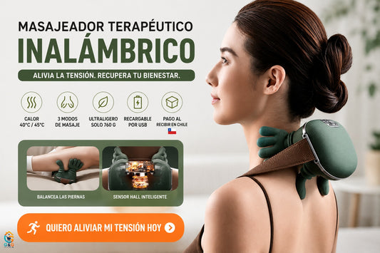 Masajeador Terapéutico Inalámbrico
